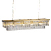 Каскадная люстра Loft IT Prism Clear 10019/1200R — купить в Bronko‑Decor