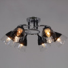 Потолочная люстра Reluce 70139-3.3-06 CR+BK — купить в Bronko‑Decor