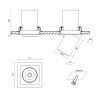 Спот DesignLed SPL-SQ1-12-NW 005295 — купить в Bronko‑Decor