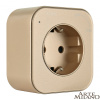 Трековая розетка Arte Milano Am-track-sockets 380022TS/ES Gold — купить в Bronko‑Decor