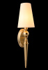 Бра Crystal Lux PER AP1 BRASS/BEIGE — купить в Bronko‑Decor