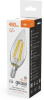 Светодиодная филаментная лампа Gauss Basic Filament E14 4W 3000K свеча 50312142 — купить в Bronko‑Decor