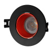 Встраиваемый светильник Denkirs DK3061-BK+RD — купить в Bronko‑Decor