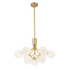 Подвесная люстра Belfast Bryson L-8130-6+3 BR GL — купить в Bronko‑Decor