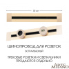 Встраиваемый шинопровод Arte Milano Am-track-sockets 382305TB/50 Gold — купить в Bronko‑Decor