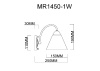 Бра MyFar Anna MR1450-1W — купить в Bronko‑Decor