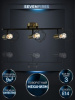 Спот Seven Fires Keri SF4710/3C-AB-BK — купить в Bronko‑Decor