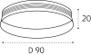 Декоративное кольцо Italline IT02-013 ring white — купить в Bronko‑Decor