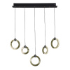 Подвесной светильник Lumien Hall Livin LH8028/5P-BK-SGD-PBK — купить в Bronko‑Decor