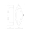 Настенный светильник Lucia Tucci Modena W172.1 Small LED320 — купить в Bronko‑Decor