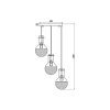 Подвесной светильник Vele Luce Cesare VL1913P05 — купить в Bronko‑Decor