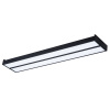 Светодиодная панель Uniel ULO-K15A 2x20W/4000K/L50 IP44 BLACK UL-00012586 — купить в Bronko‑Decor