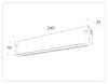 Трековый магнитный светильник Ambrella Light Magnetic 220V GL1302 — купить в Bronko‑Decor