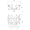 Настенный светильник Bogates Onyx 372/2 Strotskis a065318 — купить в Bronko‑Decor