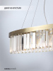 Подвесная люстра Lumien Hall Daneil LH0057/6PO-BR-CL — купить в Bronko‑Decor