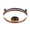 Потолочный светильник Crystal Lux FERNANDO PL48W LED COFFEE/BLACK — купить в Bronko‑Decor