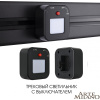 Трековая подсветка Arte Milano Am-track-sockets 380022TL/Light Black — купить в Bronko‑Decor