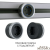 Трековая розетка Arte Milano Am-track-sockets 380066TS LED/ES Grey — купить в Bronko‑Decor