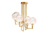 Потолочная люстра Garda Decor K2KG01P-8G — купить в Bronko‑Decor