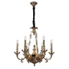 Подвесная люстра Lucia Tucci Firenze 1781.6.2 Antique Gold — купить в Bronko‑Decor
