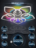 Потолочная люстра Seven Fires Feri SF5029/11C-BK-RGB — купить в Bronko‑Decor