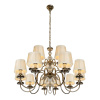 Подвесная люстра iLamp Armonia P2510-10+5 Nic — купить в Bronko‑Decor