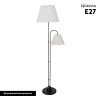 Торшер Arte Lamp Alea A5068PN-2BK — купить в Bronko‑Decor