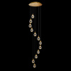 Каскадная люстра Delight Collection Stilla MD24001004-12A gold/clear — купить в Bronko‑Decor