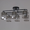 Потолочная люстра Reluce 70209-0.3-06 BK+CR — купить в Bronko‑Decor