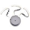 Настенный светильник Elvan BR-136/3-8W-NH-Ch — купить в Bronko‑Decor
