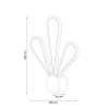 Бра Lucia Tucci Miracoli W200.3 LED — купить в Bronko‑Decor
