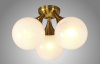 Потолочная люстра Crystal Lux SUITE PL3 BRONZE — купить в Bronko‑Decor