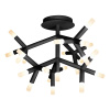 Потолочная светодиодная люстра iLedex Savage FS-017-X25 BK — купить в Bronko‑Decor