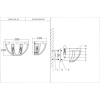 Настенный светильник Lumien Hall Новара LH3047/2W-NK — купить в Bronko‑Decor