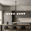 Люстра на штанге Eurosvet Cenacolo 30179/8 черный a069122 — купить в Bronko‑Decor