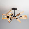 Потолочная люстра Eurosvet Klark 70056/6 черный — купить в Bronko‑Decor