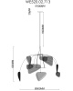 Подвесной светильник Wertmark Palma WE520.02.713 — купить в Bronko‑Decor