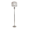Торшер iLamp Chelsea F2400-1 Nickel — купить в Bronko‑Decor