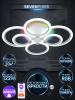 Потолочная люстра Seven Fires Marton SF7104/7C-WT-RGB — купить в Bronko‑Decor