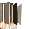 Настенный светильник Natali Kovaltseva DARIAN II 81448/2W GOLD BLACK — купить в Bronko‑Decor