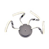 Настенный светильник Elvan BR-136/4-12W-NH-BraCh — купить в Bronko‑Decor