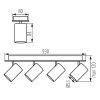 Спот Kanlux EVALO EL-4I B-SR 35699 — купить в Bronko‑Decor