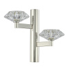 Бра Crystal Lux Rebeca AP2 Nickel — купить в Bronko‑Decor