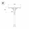 Кронштейн Arlight OXOR-SB5-3 BLACK 051640 — купить в Bronko‑Decor