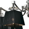 Потолочная люстра Lumien Hall Fabriano LH1055/6C-NK-BK — купить в Bronko‑Decor