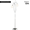 Торшер Eurosvet 22080/2F хром — купить в Bronko‑Decor