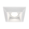 Встраиваемый светильник Maytoni Gyps DL005-1-01-W — купить в Bronko‑Decor