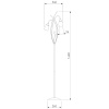 Торшер Eurosvet 22080/2F хром — купить в Bronko‑Decor