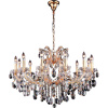 Подвесная люстра Crystal Lux Hollywood SP12 Gold — купить в Bronko‑Decor