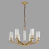 Подвесная люстра Belfast Malone 6035-6 BR CL — купить в Bronko‑Decor